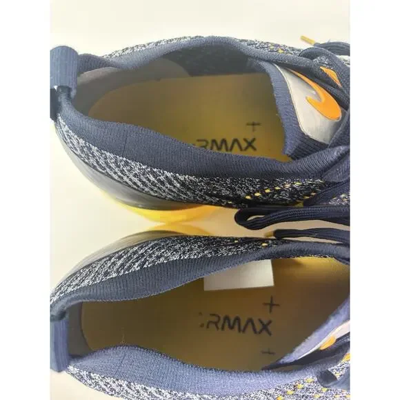 Nike Air VaporMax Flyknit 2 Men’s Size 14 Blue Yellow Running Shoes AJ6900-400 - Picture 5 of 7